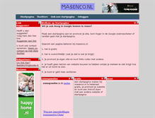 Tablet Screenshot of masenco.nl